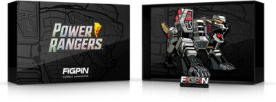 FiGPiN - Power Rangers - One 6'' White Tigerzord XL (X67) Enamel Pin in Premium C