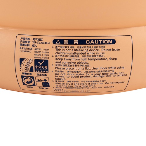 Inflatable Portable Bathtub with Shower Cover for Relaxation and Spa Use - Picture 10 of 15