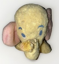 Vintage EDEN Elephant Plush Musical Wind Up YOU ARE MY SUNSHINE Head Moves HTF