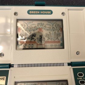 Nintendo Game And Watch Green House Multi Screen GH-54 Excellent Condition Box
