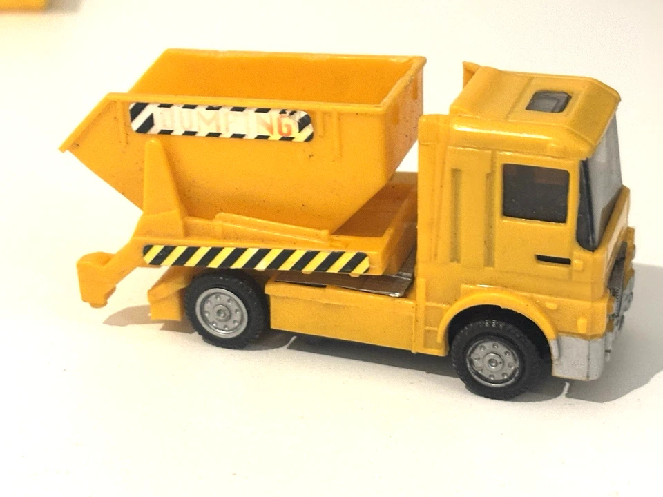 Camión de salto Corgi Kenworth Mack 1990 vintage fundido a presión en caja de cerillas escala 1,76 A3 Foto 2 de 4