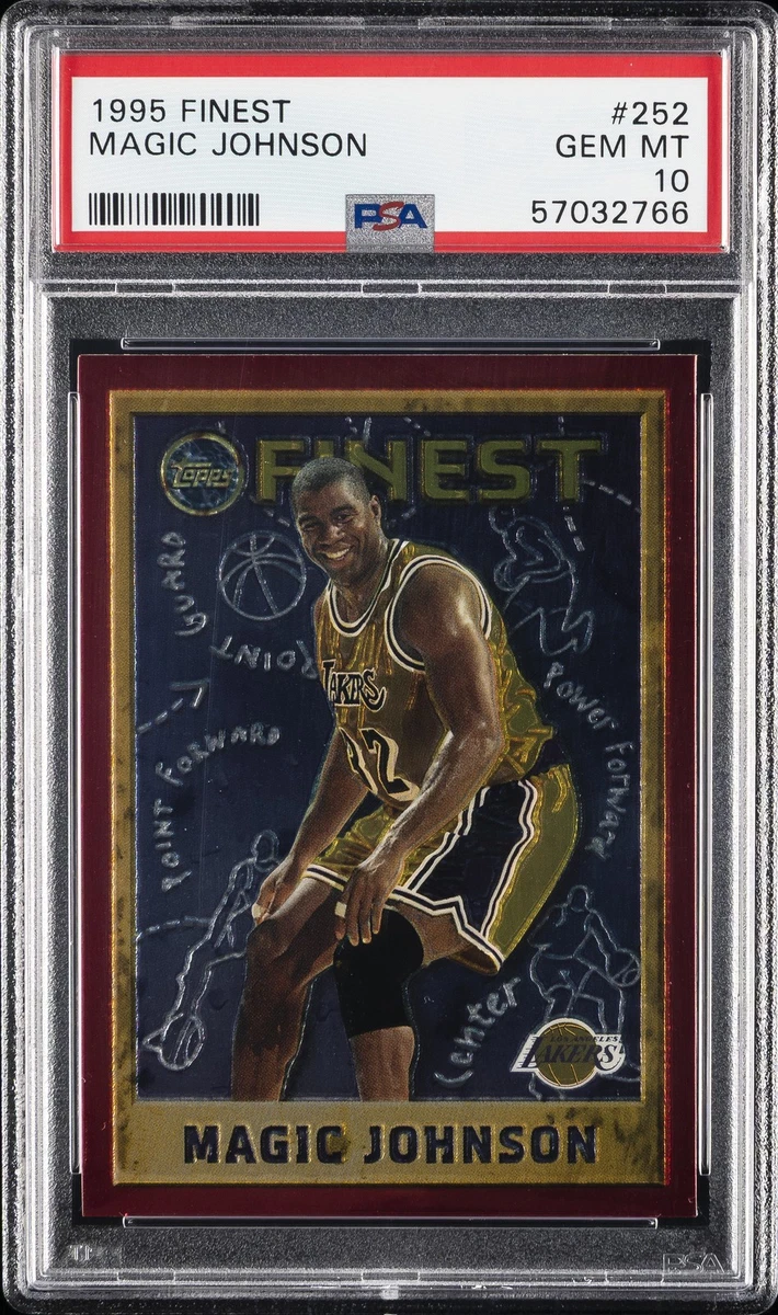 Magic Johnson 10 Graded Basketball Sports Trading Cards