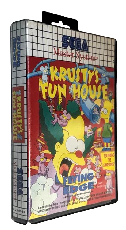 Krusty's Fun House Sega Master System *No Manual* - Image 3 of 4
