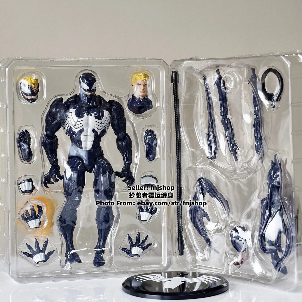 Mess Toys Venom Lethal Neighbor Spider-Man Symbiote 1/12 Action