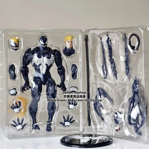Mess Toys Lethal Neighbor Symbiote Suit Venom 1/12 Action Figure Model US STOCK image 3
