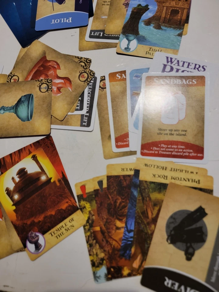 Сменный элемент 55 карт сокровищ приключенческой игры Forbidden Island  - Изображение 3 из 4