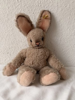Vintage Steiff Bunny Rabbit 3150/35 Button in Ear 35cm Plush Germany