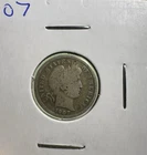 1907 Barber Dime