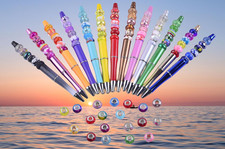 Large Hole Beads for Bracelet Jewelry Making Bulk,100pcs 15mm European Beads ...