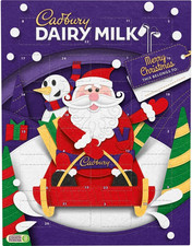 Dairy Milk Chocolate Festive Advent Calendar, 24 Chunks of  Dairy Milk, Perfect