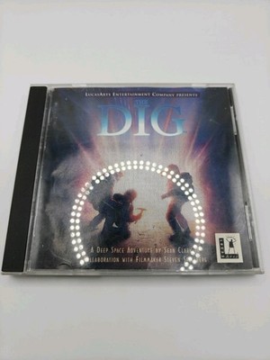 The Dig by LucasArts (1995, PC) Jewel Case W/ Manual PC GAME