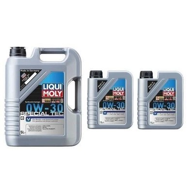7 Liter Liqui Moly Motorenöl Motoröl Special Tec V 0W-30 1x 5L 2x 1 L Oil 3769