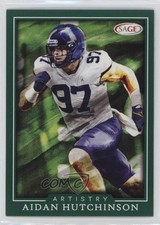 2022 SAGE Artistry Green Aidan Hutchinson #2 8sb