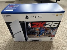 Sony PlayStation 5 NBA 2K26 Disc Bundle Console PS5 - 1TB - Wireless Controller
