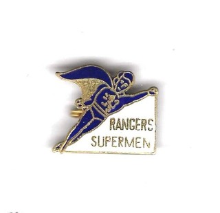 RANGERS COFFER BADGE...SUPERMEN