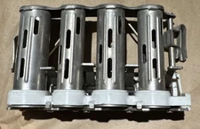 VINTAGE MCGILL USA 4 BARREL COIN DISPENSER HIGH SPEED CHANGER