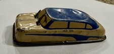 Vintage 1950s Argo Friction Toy Sedan w/ Wipers - Made in Japan - 4 across