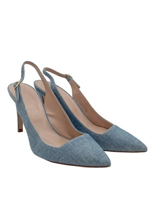 J.crew Slingback-Pumps blau Größe 39 - Bild 1 von 3