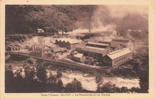 38 - GAVET - La Romanche et les Usines 104731
