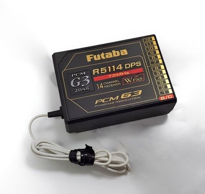 Futaba R5114DPS 14-Channel Dual Conversion Synthesized Receiver