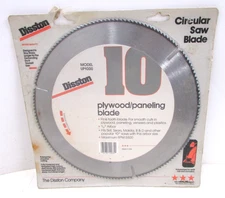 DISSTON 10" PLYWOOD / PANELING BLADE, FINE TOOTH SAW BLADE UP1000