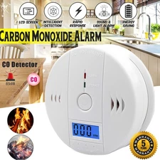 Carbon Monoxide Detectors CO Detector Sensor Home Safety Alarm Sound Warning