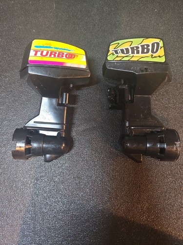Vintage 2 Turbo Outboard Plastic Motors For Toy Boats See Details!