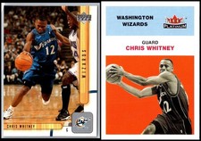 2001 Chris Whitney (2) Card Lot - DON’T MISS OUT – NEXT TIME IT’S GONE FOR GOOD!