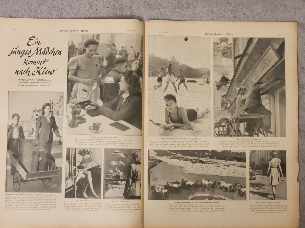 WW2 Germany. Berliner Illustrierte Zeitung