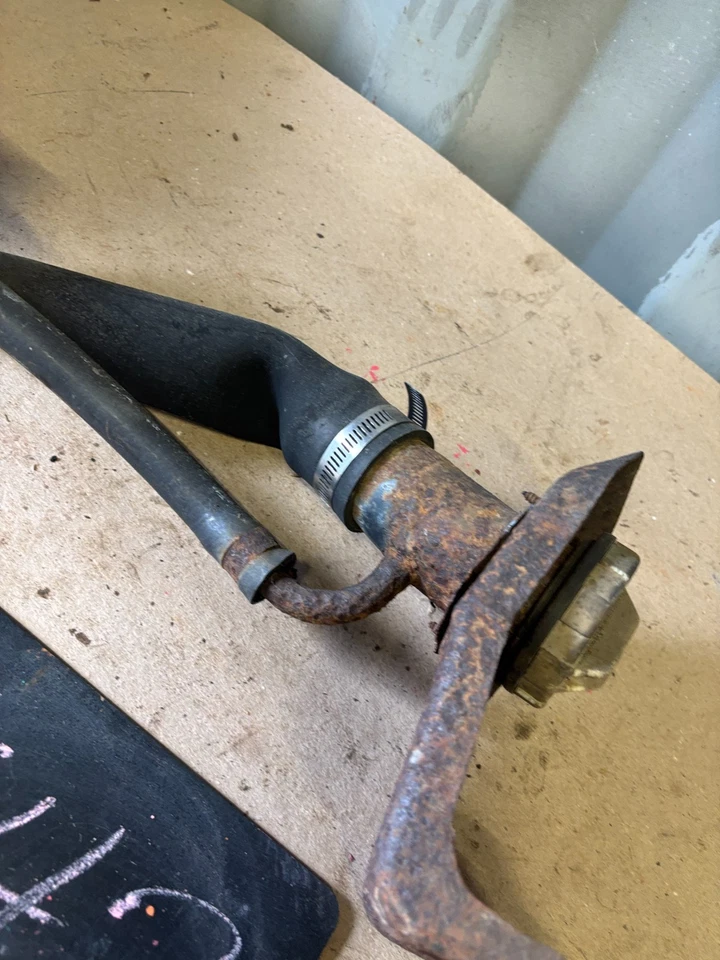 1981 82 83 84 1987 C10 K10 K5 CHEVROLET GMC FLATBED FUEL GAS FILLER NECK PROJECT - Image 3 of 4