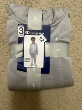 Champion Girl's Heavyweight 3 Piece Tee, Hoodie Legging Set - SZ 5