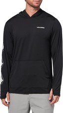 VOLCOM ICONIC HOOD LS Rashguard - BLK - Size XXLarge - NWT - LAST ONE LEFT