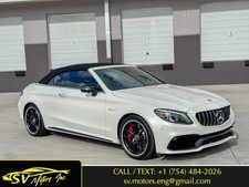 2019 Mercedes-Benz C63 AMG S C 63 S AMG Cabriolet 2D