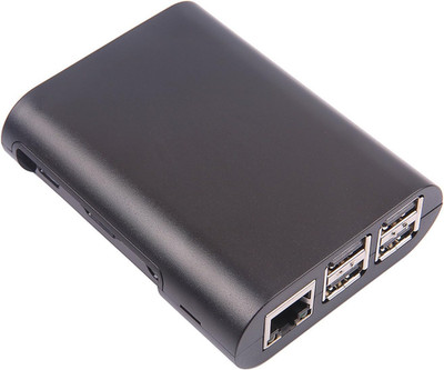 Jet Black Case for Raspberry Pi 3 Model B & Raspberry Pi 2 Model B - Access to A