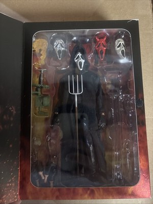 NECA Scream Ultimate Ghostface Inferno 7'' Scale Figure PRE-OWNED Opened Box
