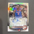 2025-26 Bowman Basketball BOOPIE MILLER Chrome Prospect Refractor Auto /499