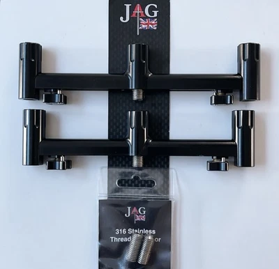 JAG Products Prolite Black Super Compact Adjustable 3 Rod Buzz Bars + Goal Post - Bild 1 von 4
