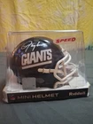 Lawrence Taylor Autographed New York Giants Mini Helmet JSA Authenticated Speed
