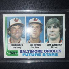 1982 Topps - Future Stars Cal Ripken, Jeff Schneider, Bobby Bonner #21 Orioles