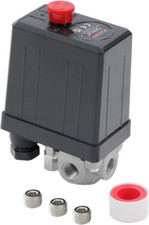 Orazio Air Compressor Pressure Control Switch 1/4" 3 Port Sigle Phase 220V for A