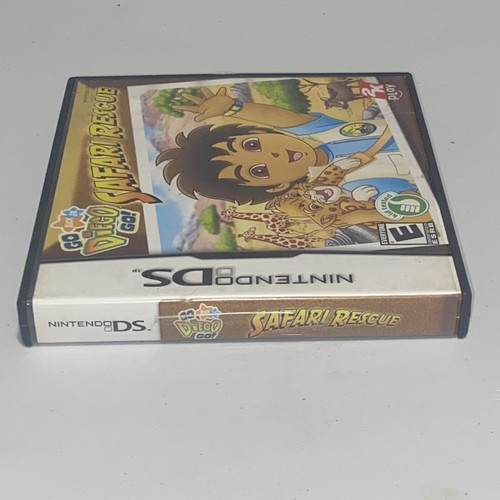 Go, Diego, Go Safari Rescue (Nintendo DS, 2007) Complete With Manual & Tested - Picture 2 of 8