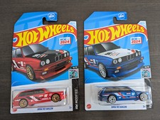Hot Wheels BMW M3 Wagon lot of 2 Red and Blue