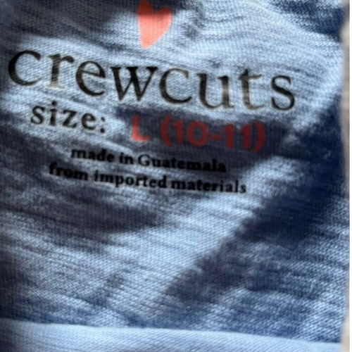 Crewcuts ‘Friends Forever’ Blue Long Sleeve Top – Size Large (10-12) - Picture 2 of 4