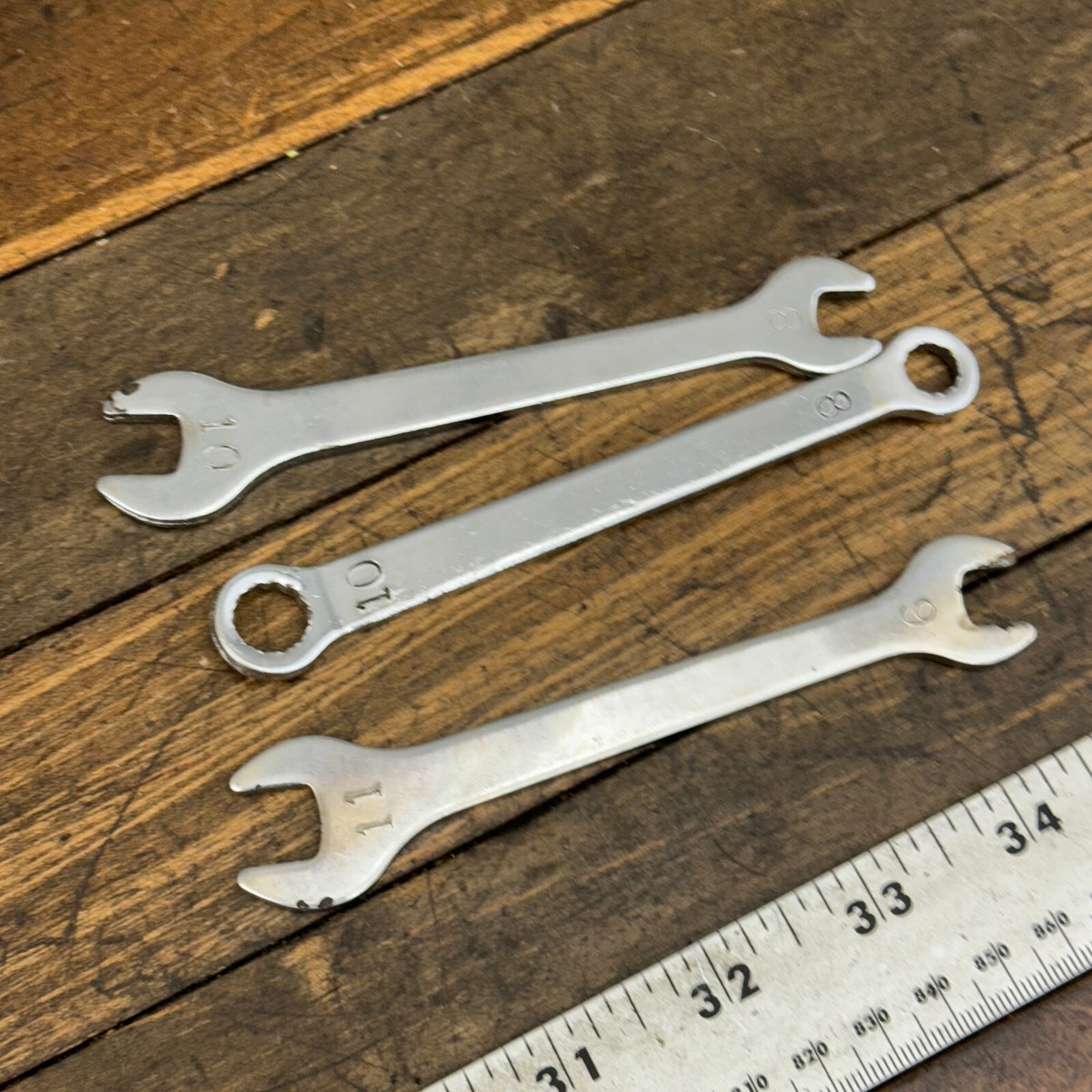 Vintage Park Tool Brake Wrench Lot CBW-1 CBW-2 CBW-4 Spanner 8mm  display picture 1