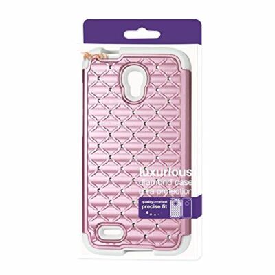 Reiko Diamond Hybrid Protector Cover Case for Alcatel Onetouch Conquest - Retail