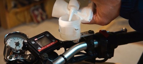 Nissin Standard Front Brake Master Cylinder 14mm Gold Body/Silver Lever from JP - Picture 9 of 19