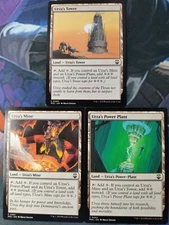 Urza's Power Plant, Tower, Mine - Set of 3 | 7% Off 2+ | MH3 | NM | MTG