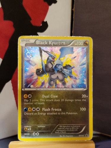 Pokemon Kyurem Nero BW58 Promo Holo Raro HP/DANNEGGIATO - Foto 2 di 11