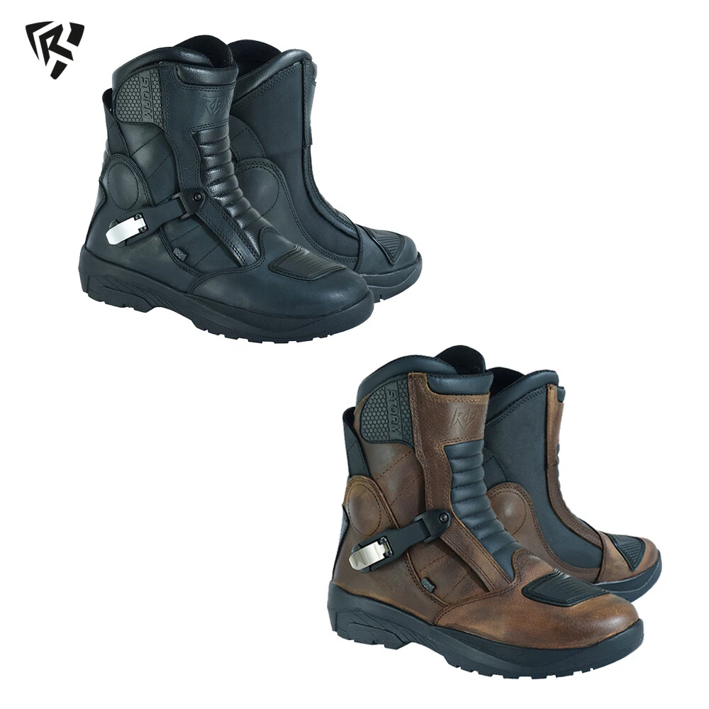 waterproof biker boots