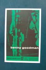 Benny Goodman Concert Poster 1958 Germany____